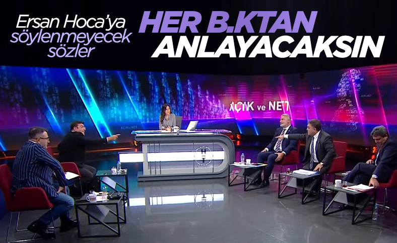 Habertürk canlı yayınında Yaşar Hacısalihoğlu ile Ersan Şen'in sözlü kavgası
