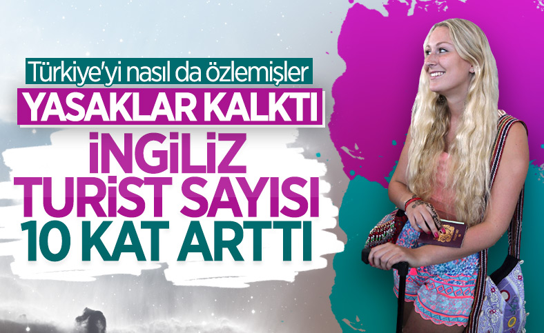 Türkiye'ye seyahat yasağının kalkması sonrası İngiliz turist sayısında rekor artış