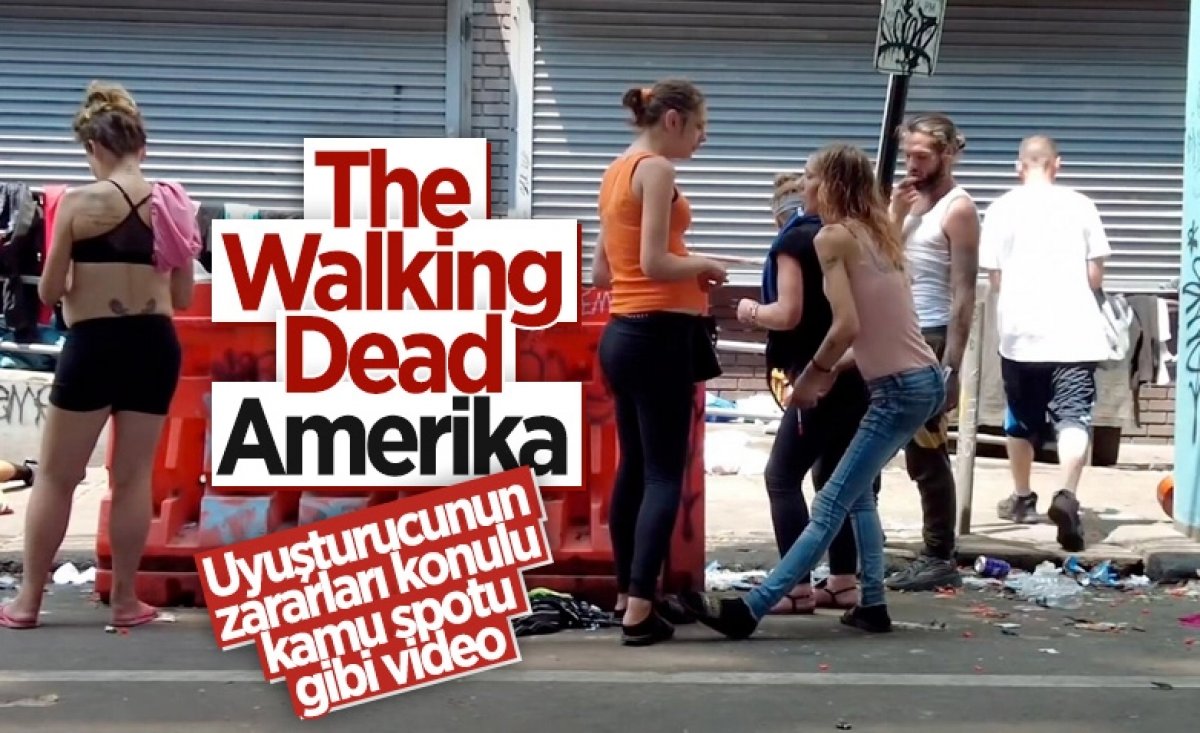 ABD de uyuşturucudan zombiye dönüşen insanların yeni görüntüleri  #10