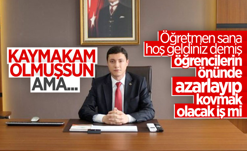 Artvin'de 'kaymakam öğretmeni sınıftan kovdu' iddiası