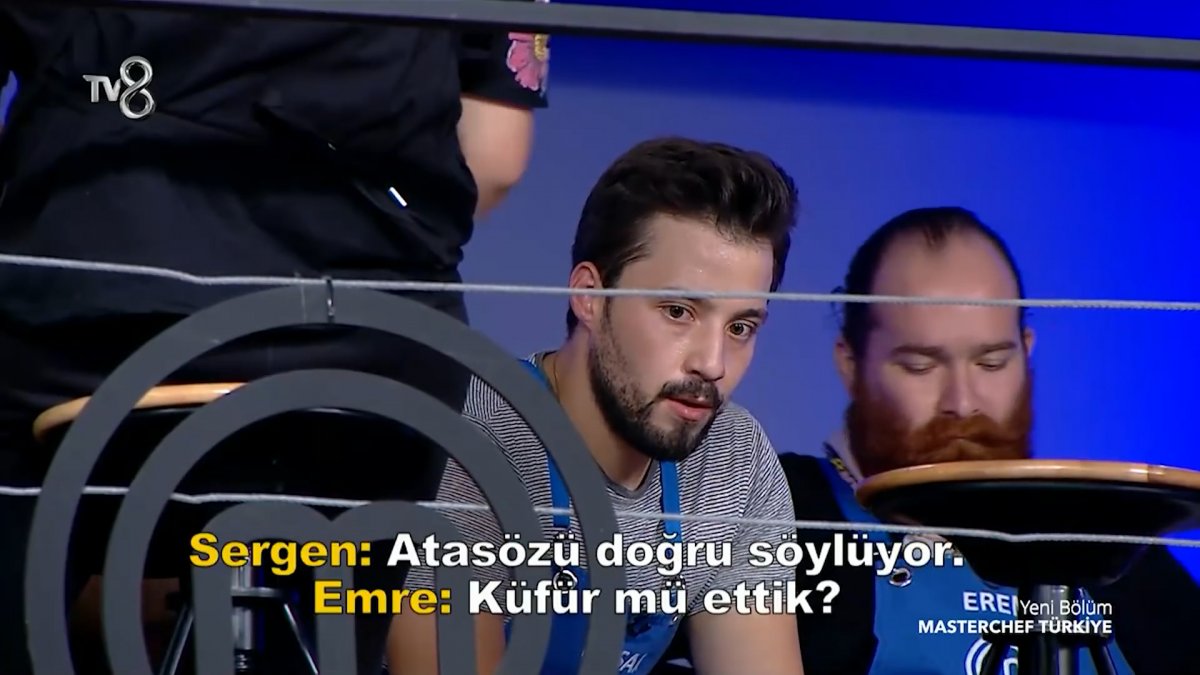 MasterChef te Emre Büber ile Hasan Biltekin arasında atasözü gerilimi #5