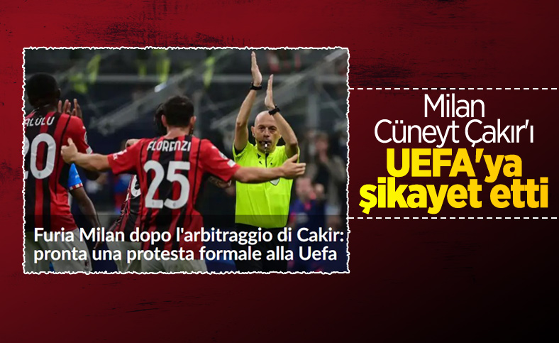 İtalyanlar Cüneyt Çakır'ı UEFA'ya şikayet etti