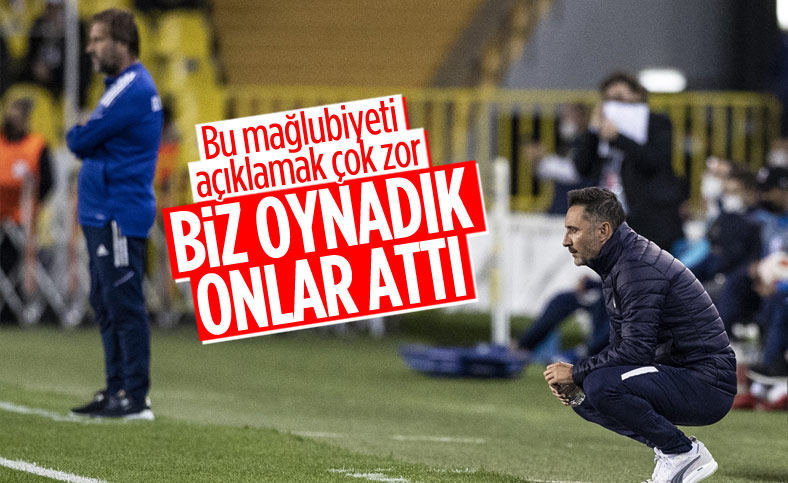 Vitor Pereira: Her geldiklerinde attılar