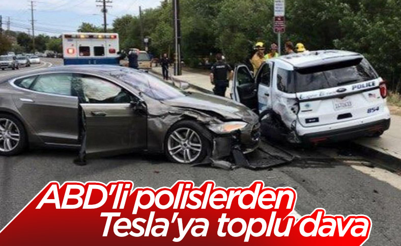 ABD'li polisler, Tesla'ya toplu dava açtı