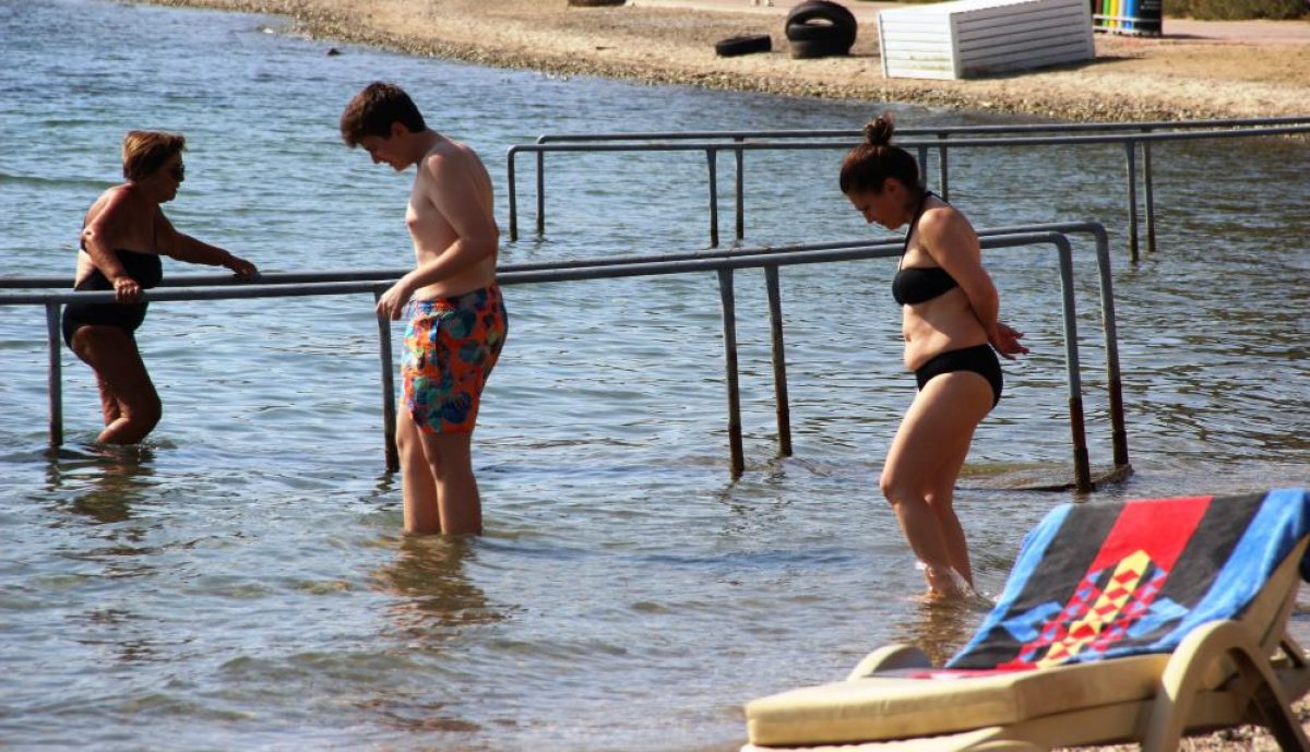 Bodrum da hava sıcaklığı 30 dereceye çıktı #3