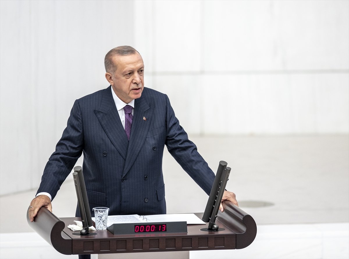 Cumhurbaşkanı Erdoğan, Yeni Yasama Yılı nın açılışına katıldı #1