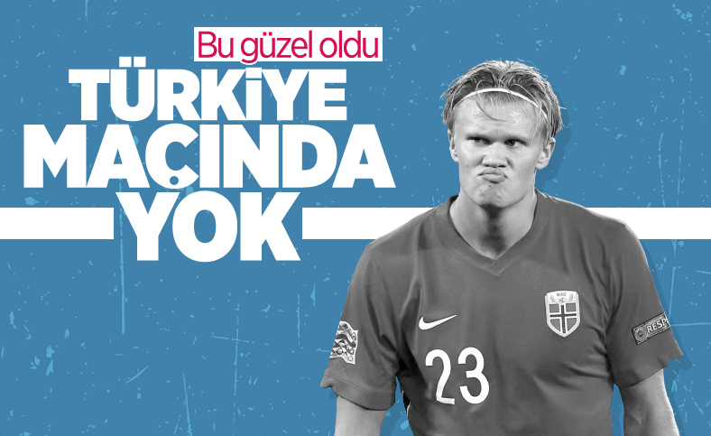 Erling Haaland, Norveç Milli Takımı kadrosundan çıkarıldı