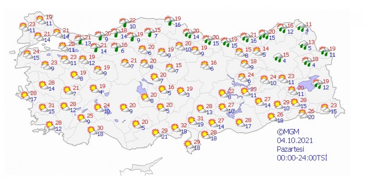 Meteoroloji den Doğu Karadeniz e sel ve su baskını uyarısı #4
