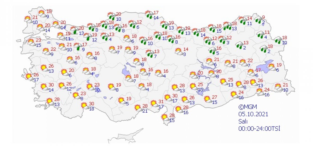 Meteoroloji den Doğu Karadeniz e sel ve su baskını uyarısı #5