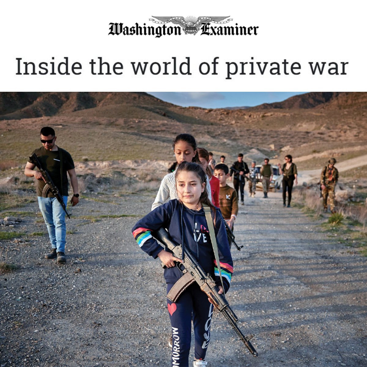 Ermenistan da çocuklara silahlı eğitim veriliyor #1