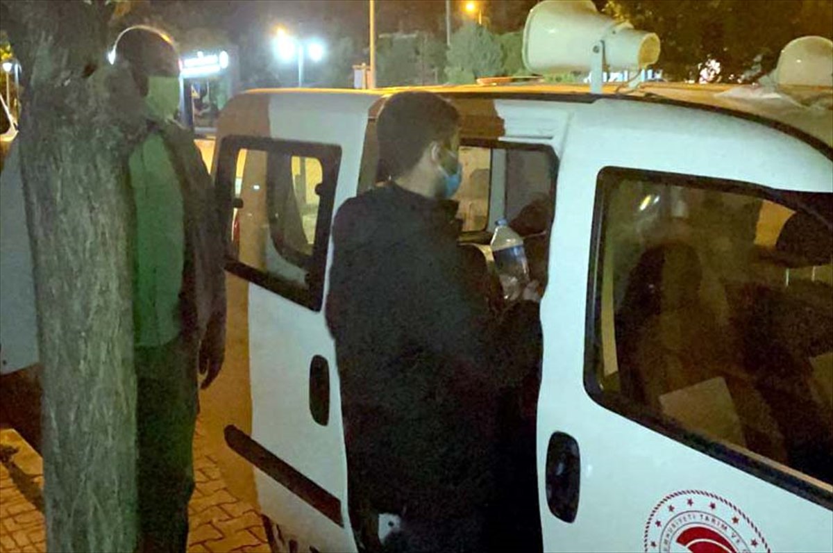 Kırıkkale de karantinayı ihlal ederek bekçiden kaçan kişi, polise yakalandı #2