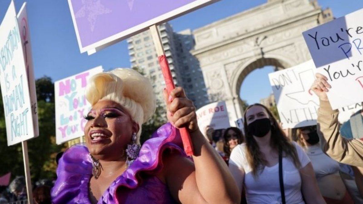 ABD de on binlerce kişi kürtaj hakkı için gösteri düzenledi #3