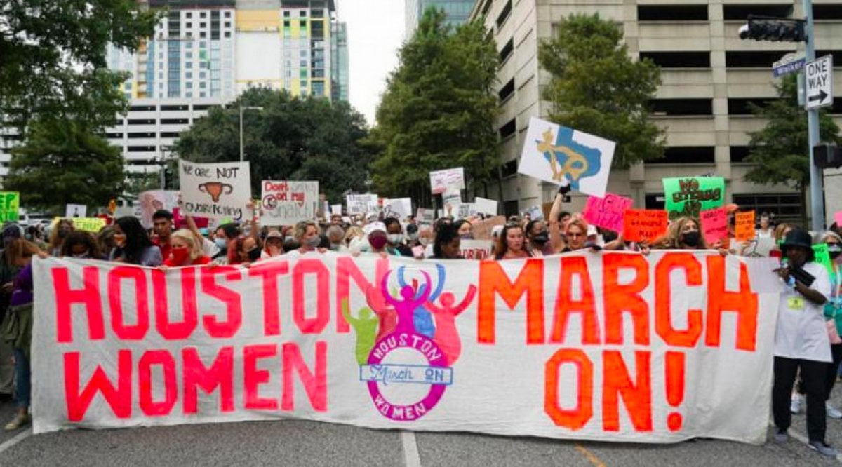 ABD de on binlerce kişi kürtaj hakkı için gösteri düzenledi #4