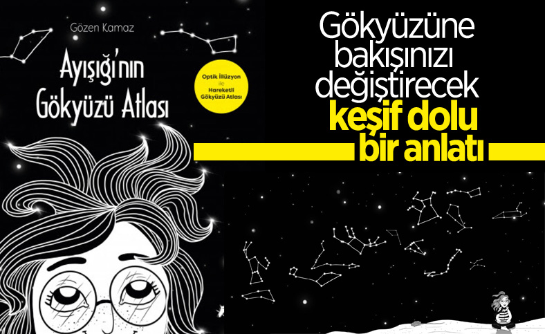 Gözen Kamaz'ın Ayışığı'nın Gökyüzü Atlası kitabı