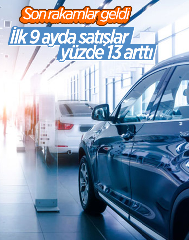 Türkiye otomobil ve hafif ticari araç pazarı yüzde 13,1 büyüdü