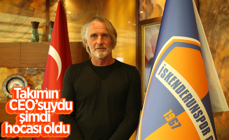 Jan Olde Riekerink, İskenderunspor'un başına geçti