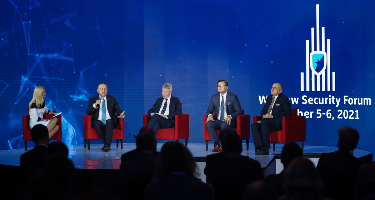Mevlüt Çavuşoğlu, 7 nci Varşova Güvenlik Forumu nda konuştu #1