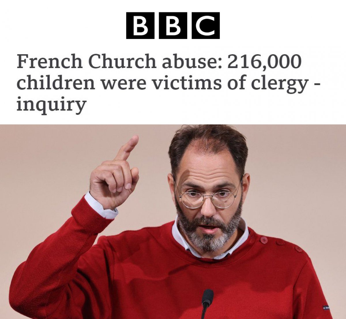 Fransa da çocukların kiliselerde istismara uğraması Avrupa nın gündeminde #4
