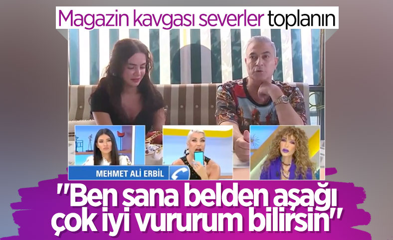 Deniz Akkaya ve Mehmet Ali Erbil birbirine girdi