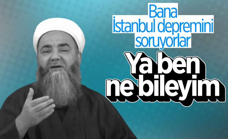Cübbeli Ahmet'ten deprem sorusuna yanıt: Ben ne bileyim