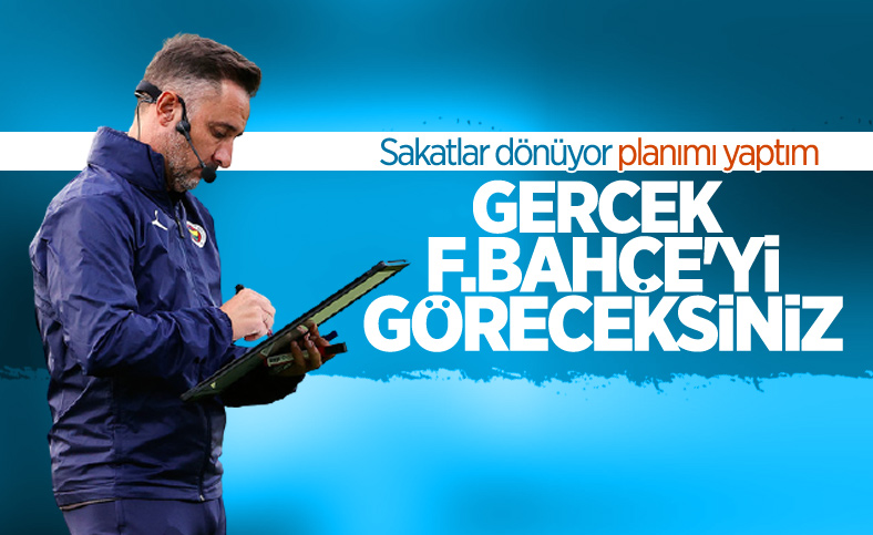 Vitor Pereira: Gerçek Fenerbahçe'yi göstereceğiz