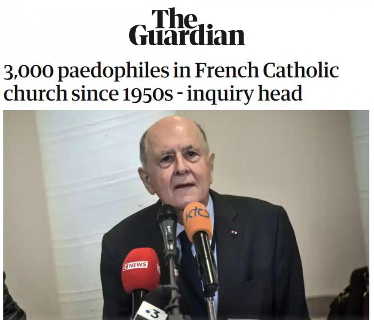 Fransa da çocukların kiliselerde istismara uğraması Avrupa nın gündeminde #5