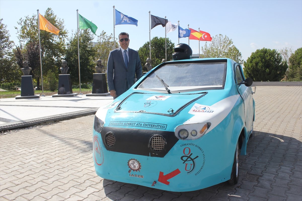 Osmaniye’de üniversitelilerin geliştirdiği elektrikli otomobil ‘Börü’  #5