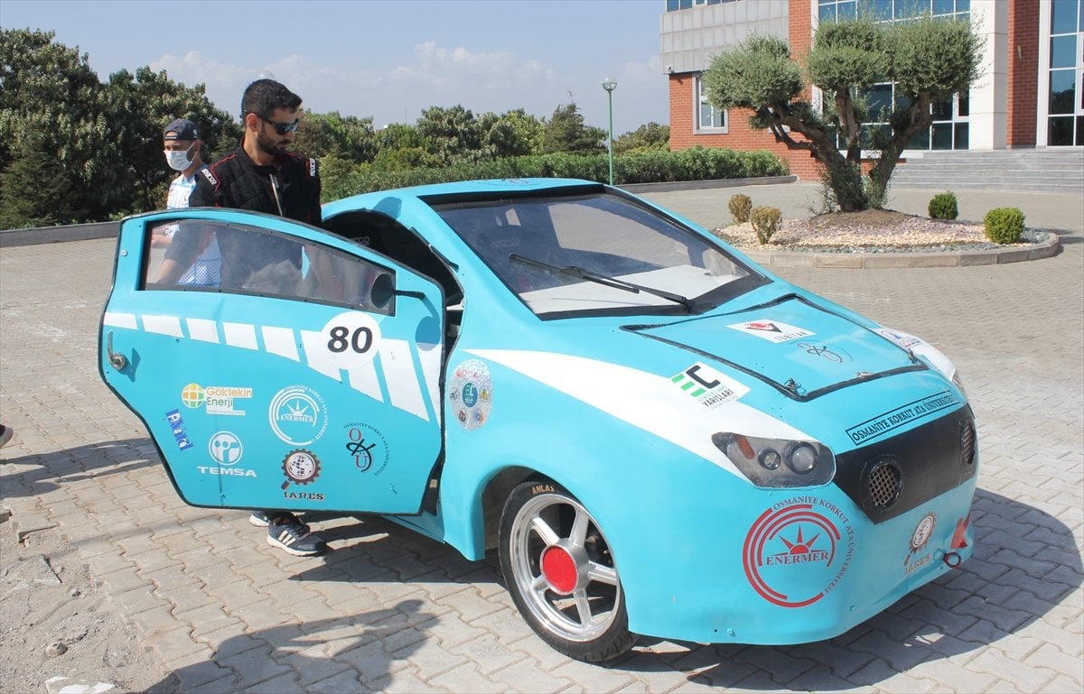 Osmaniye’de üniversitelilerin geliştirdiği elektrikli otomobil ‘Börü’  #4