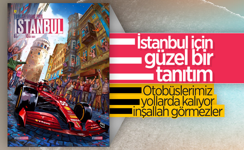 F1 takımlarından Türkiye Grand Prix'sine özel posterler