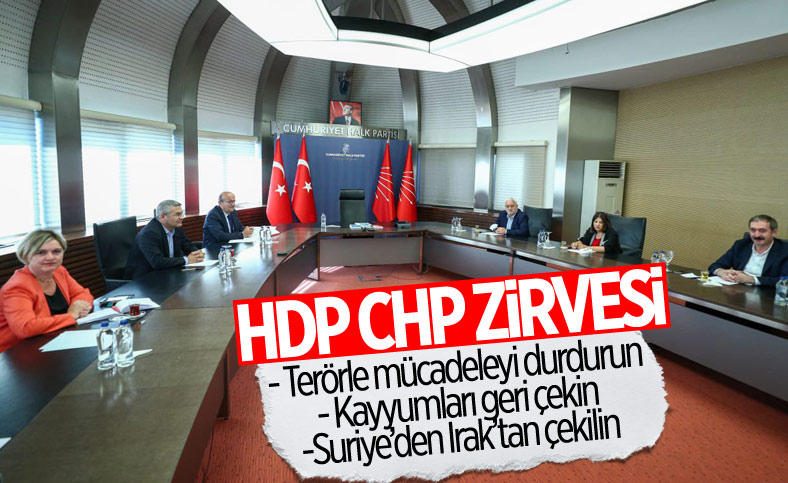 HDP heyeti, Demokrasi Tutum Belgesi’ni CHP'ye sundu