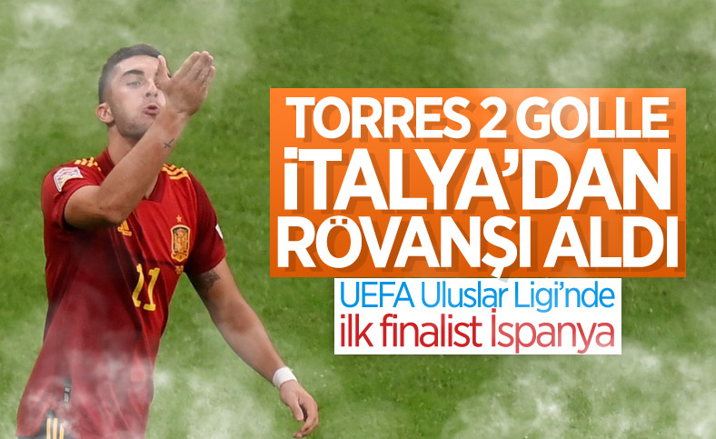 İtalya'yı yenen İspanya, UEFA Uluslar Ligi'nde finalde