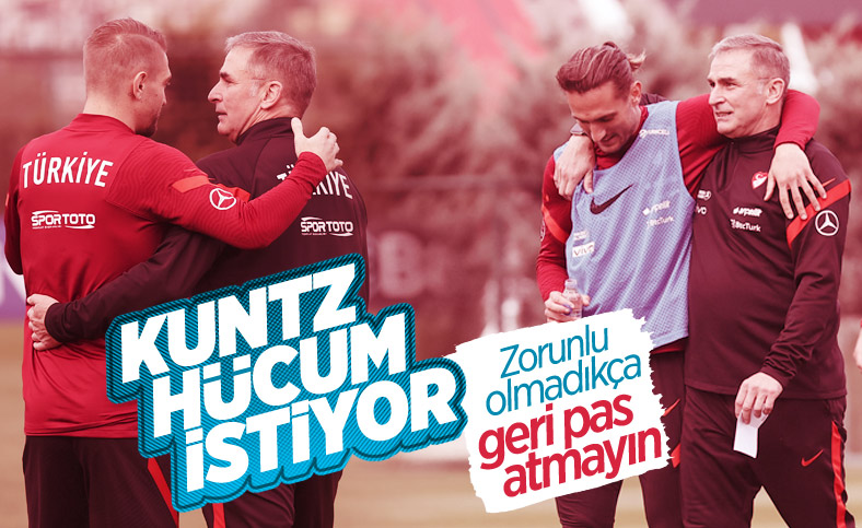 Stefan Kuntz geri pası yasakladı