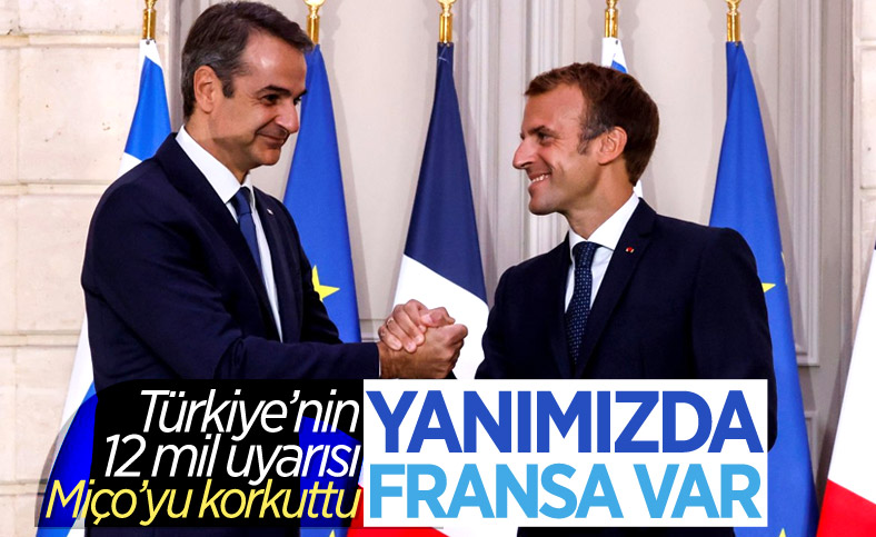 Kiryakos Miçotakis: Türkiye saldırırsa Fransa yardımımıza koşacak