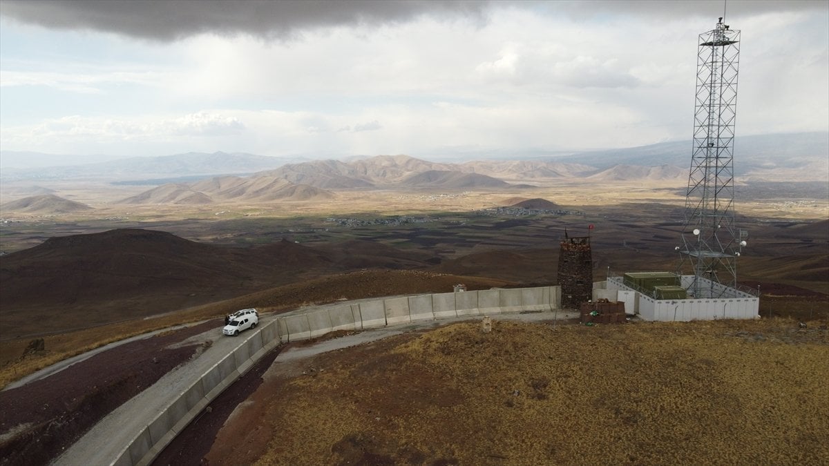 Van ile İran sınırına yapılan güvenlik duvarı, 20 kilometreye ulaştı #5