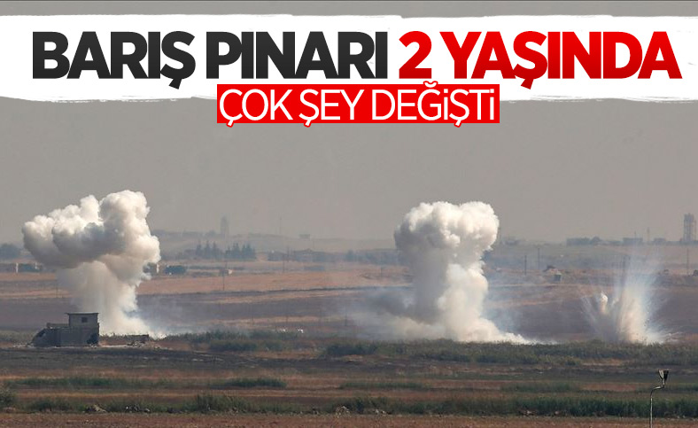 Barış Pınarı Harekatı'nın üzerinden 2 yıl geçti