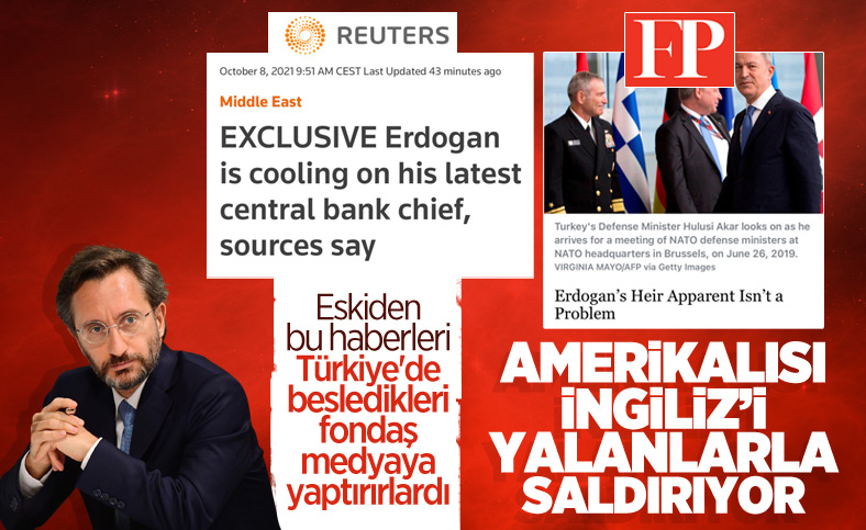 Fahrettin Altun, Reuters ve Foreign Policy'yi yalanladı