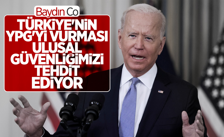 Joe Biden: Türkiye'nin Suriye'deki askeri eylemleri zarar veriyor