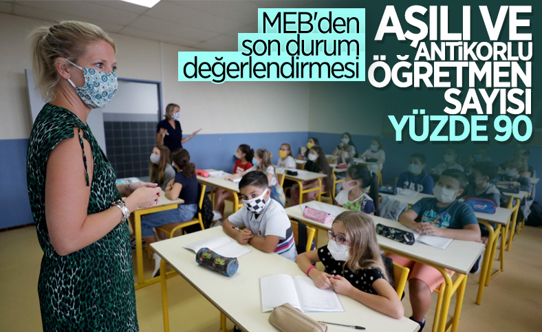 Mahmut Özer: Aşılanan öğretmen oranımız yüzde 90'a ulaştı