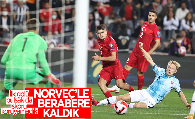 Milli Takımımız, Norveç'le berabere kaldı