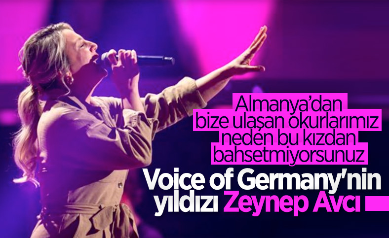 O Ses Almanya'da Türkçe şarkı söyleyen Zeynep Avcı, yarışmaya damga vurdu