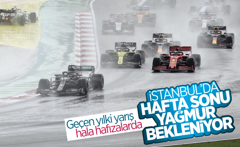 İstanbul Grand Prix'inde yağmur bekleniyor