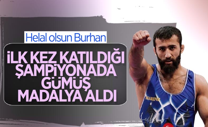 Burhan Akbudak dünya ikincisi oldu