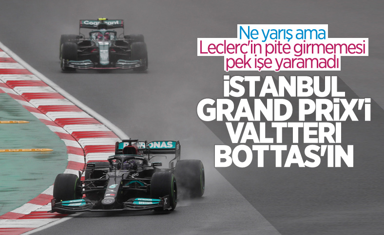 İstanbul Grand Prix'sini Valtteri Bottas kazandı