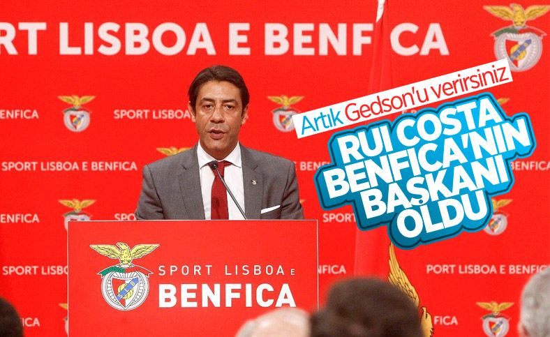 Benfica'nın yeni başkanı Rui Costa oldu