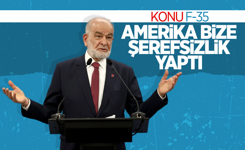 Temel Karamollaoğlu: Amerika bize F-35 meselesinde şerefsizlik yaptı