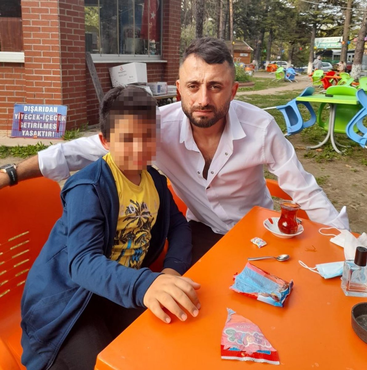 Zonguldak ta oğlunun boğazına bıçak dayayan baba ikna edildi #3
