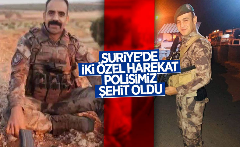 İçişleri Bakanlığı: 2 özel harekat polisi şehit oldu