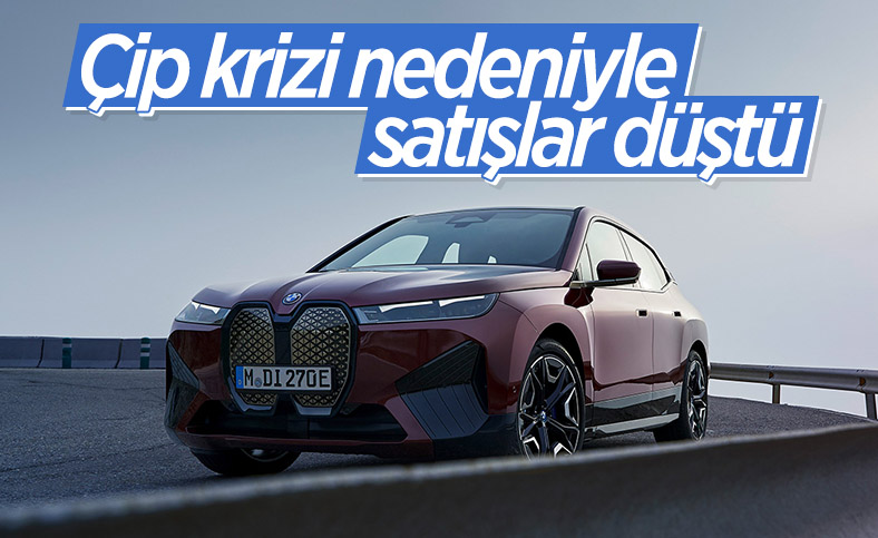 BMW’nin araç teslimatları çip krizi nedeniyle düştü