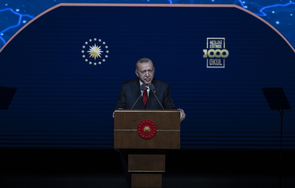 Cumhurbaşkanı Erdoğan, Beştepe deki açılış töreninde #2
