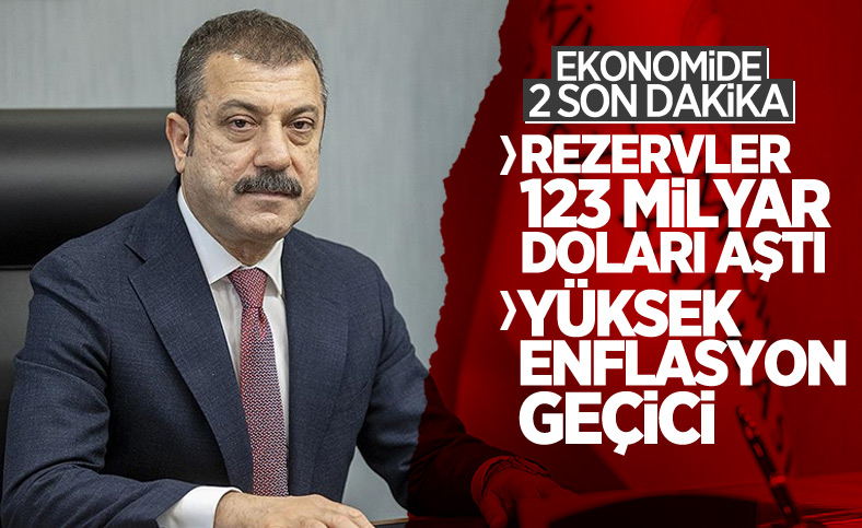 Şahap Kavcıoğlu: Enflasyondaki yükseliş, geçici faktörlerden kaynaklanıyor